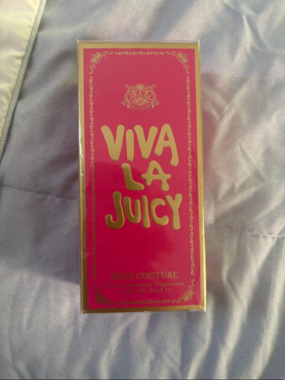 Juicy Couture Viva La Juicy - Pink & Gold Box with travel one